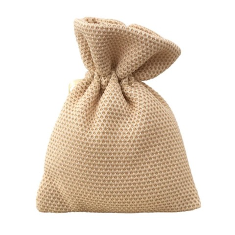 SACCHETTO BEIGE 10X13CM